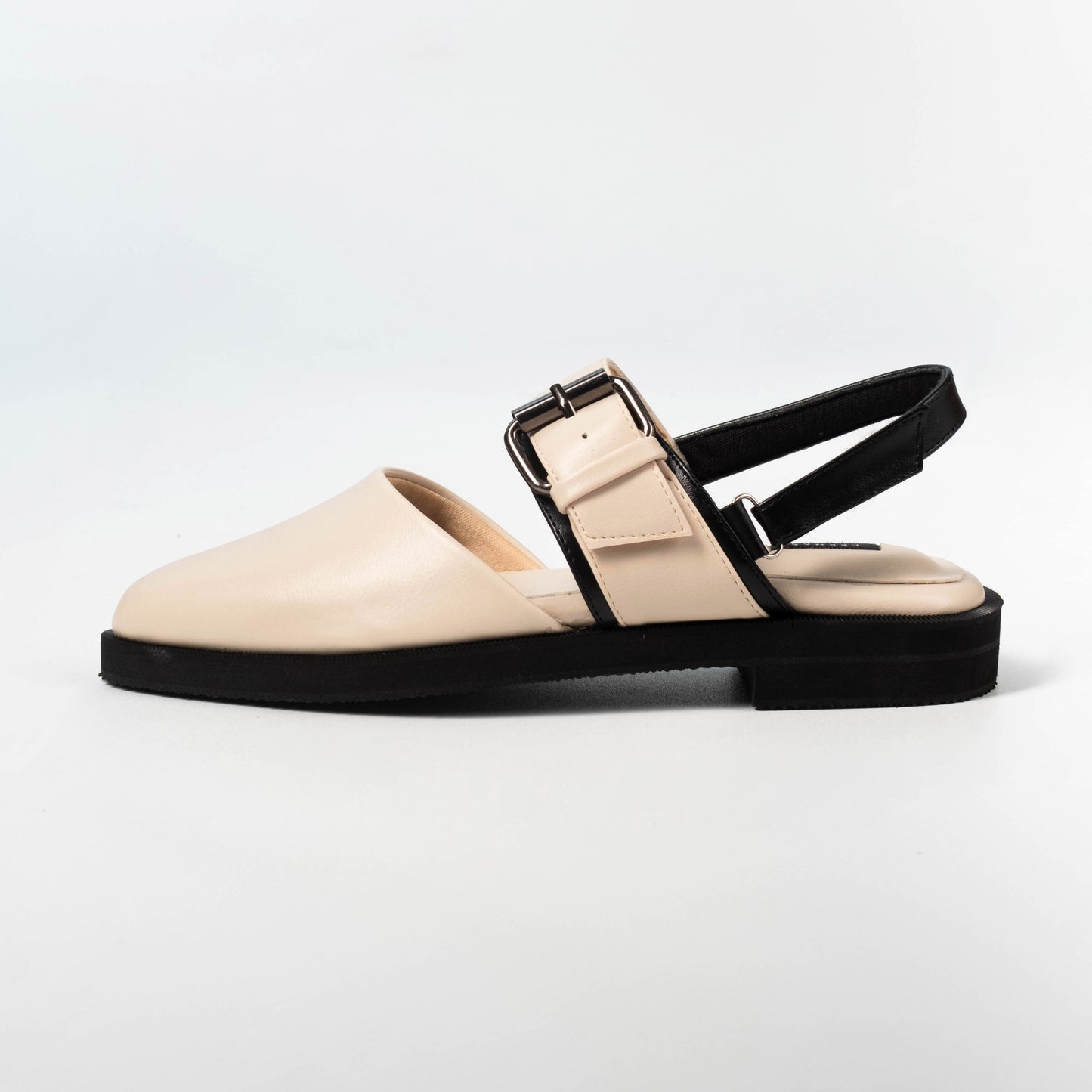 Poppy Cream Mules