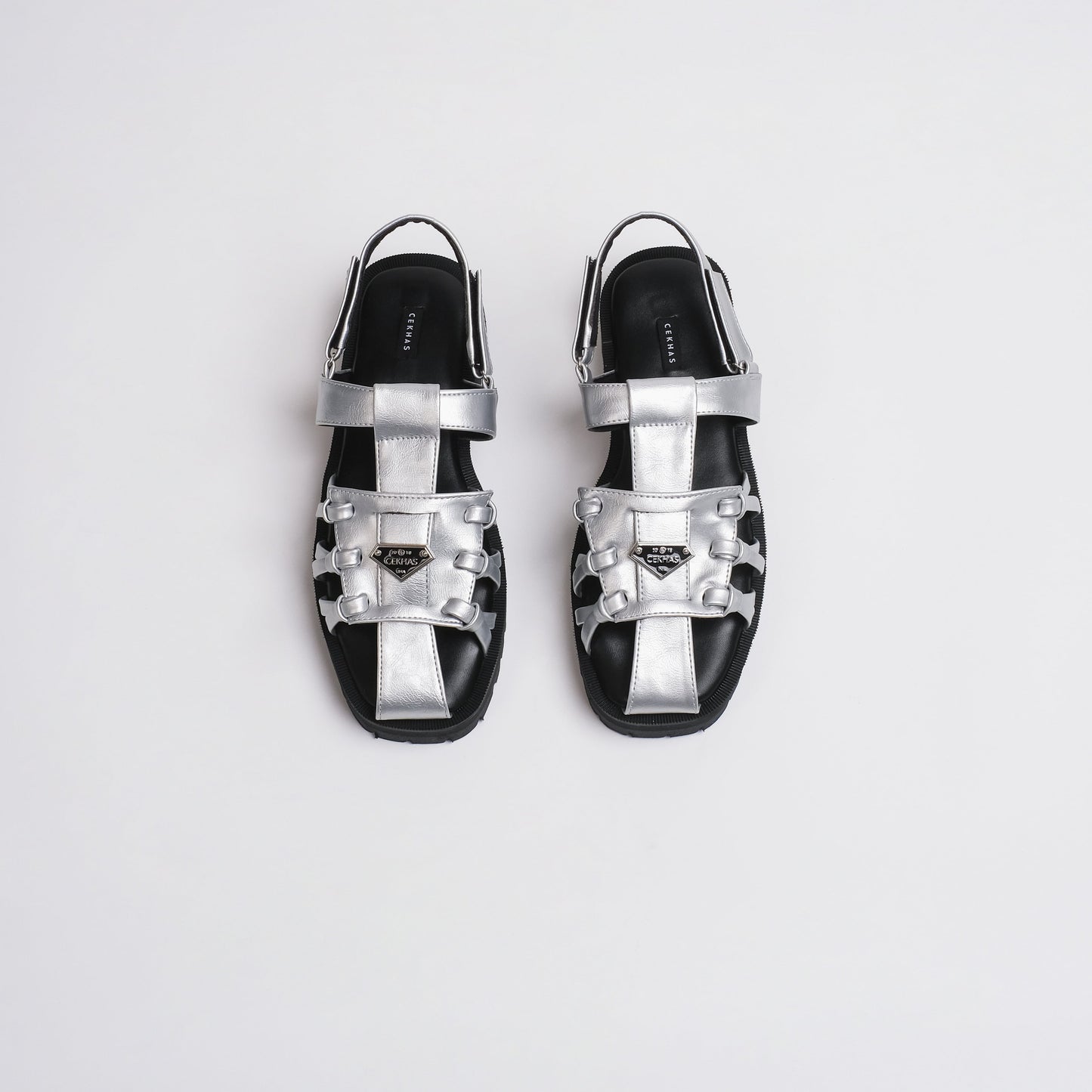 Gritte Silver Sandal