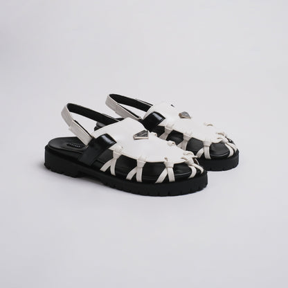 Megan White Sandal