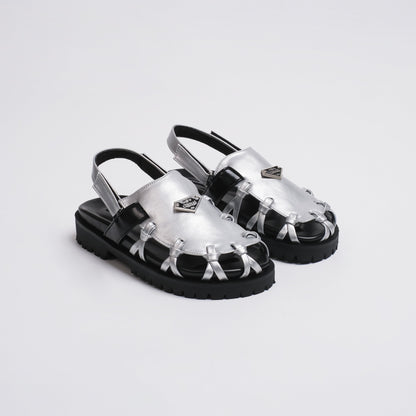 Megan Silver Sandal