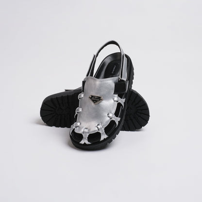 Megan Silver Sandal