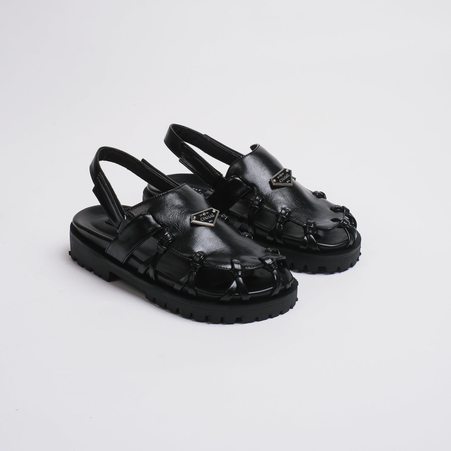 Megan Black Sandal