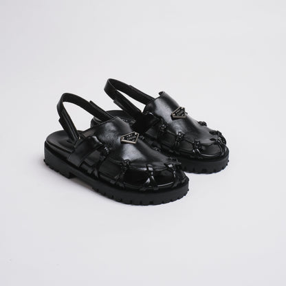 Megan Black Sandal