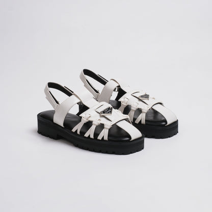 Gritte White Sandal