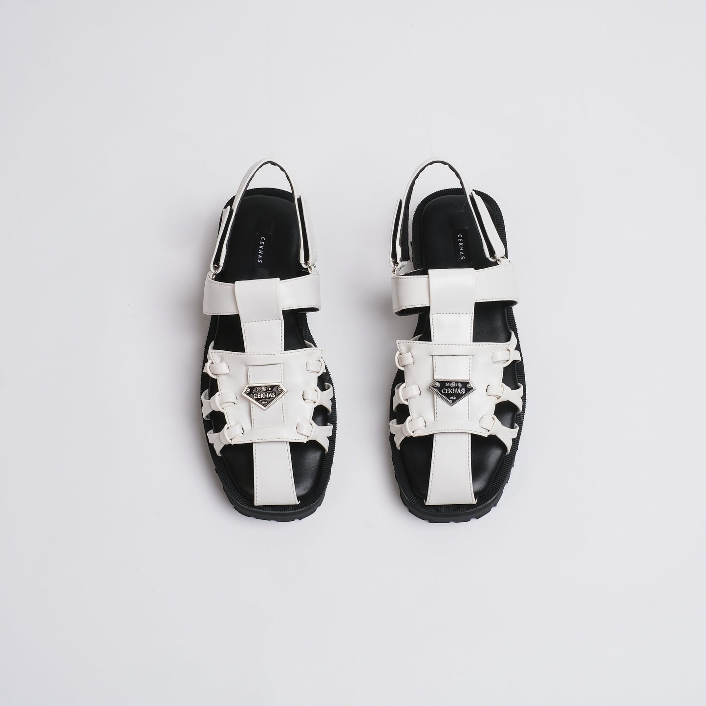 Gritte White Sandal