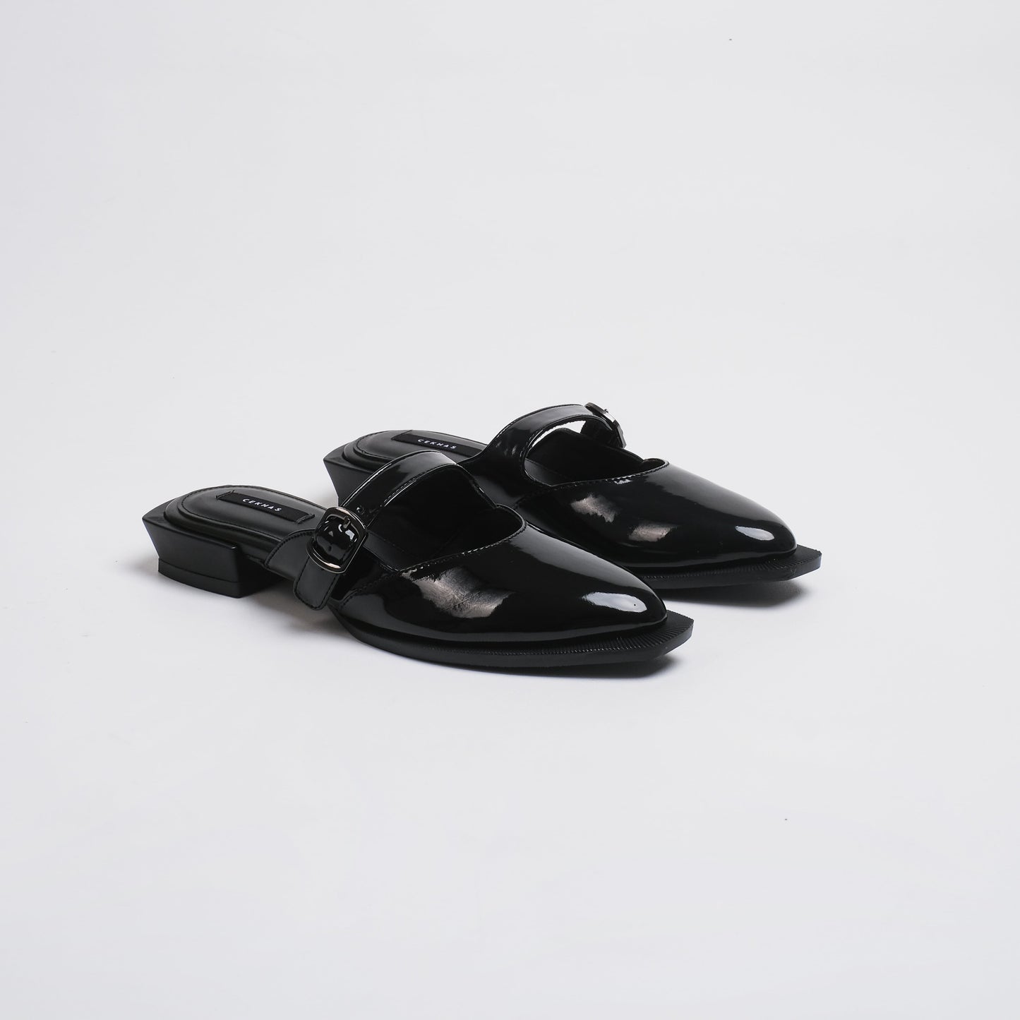 Chelsea Black Mules