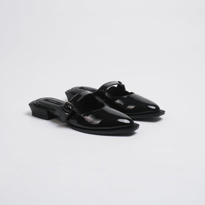 Chelsea Black Mules