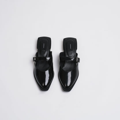 Chelsea Black Mules