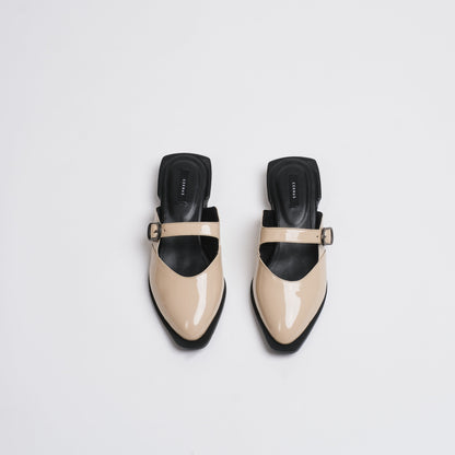 Chelsea Cream Mules