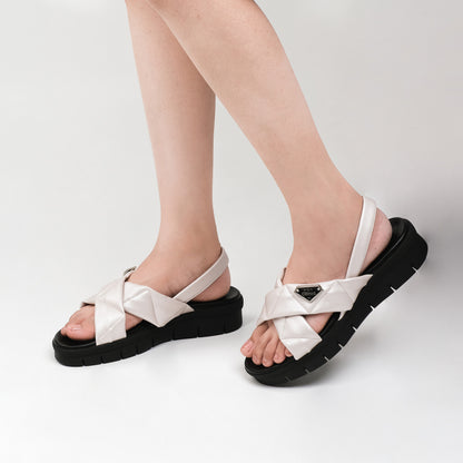 Xema Silver Sandal