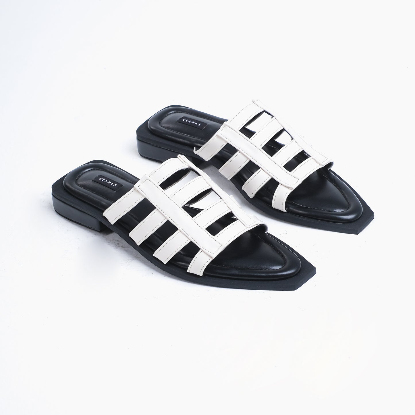 Erica White Sandal