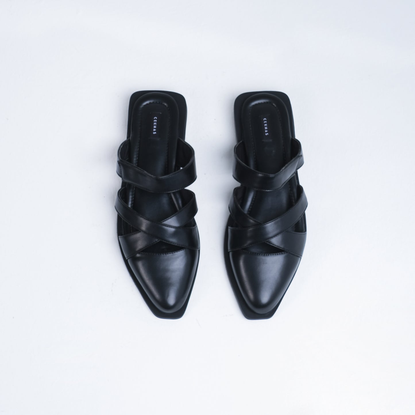 Audy Black Mules