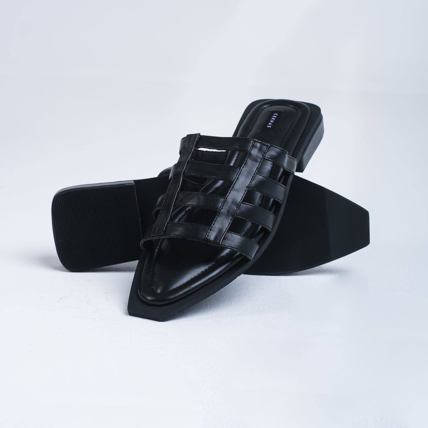 Erica Black Sandal