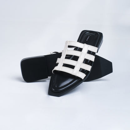 Erica White Sandal