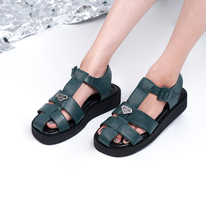 Galena Emerald Sandal