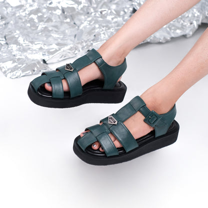 Galena Emerald Sandal