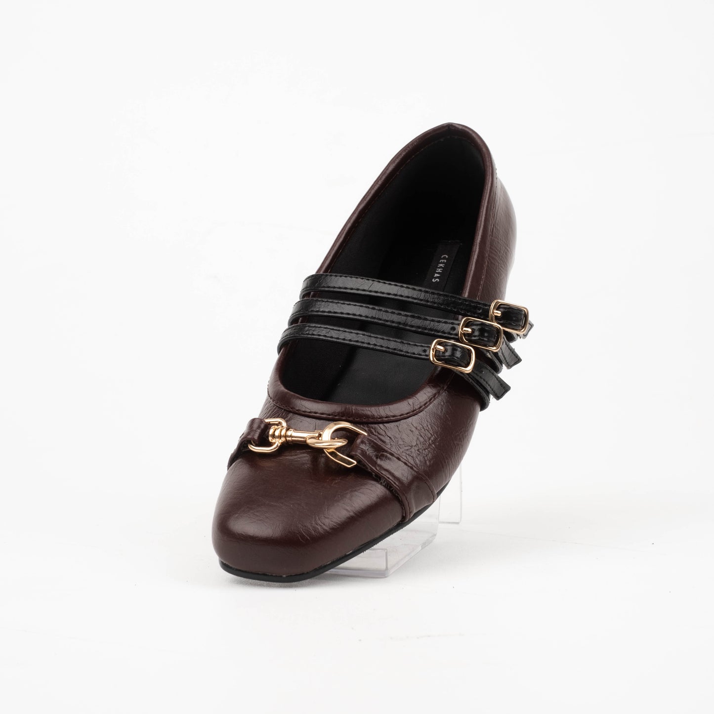 Madeline Wood Flat Shoes - Urban Grace II