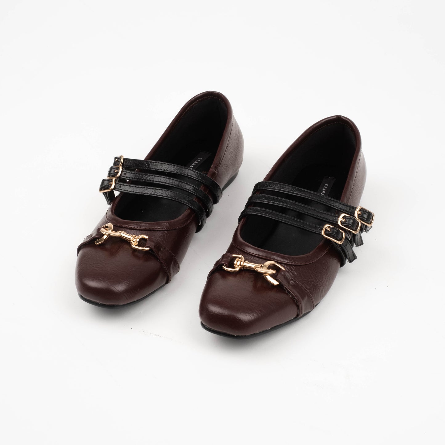 Madeline Wood Flat Shoes - Urban Grace II