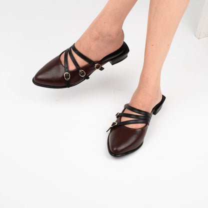 Leora Wood Mules - Urban Grace II