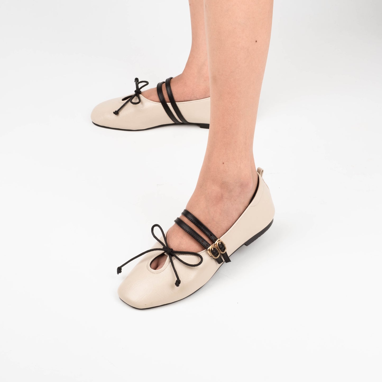 Camille Cream Flat Shoes - Urban Grace II