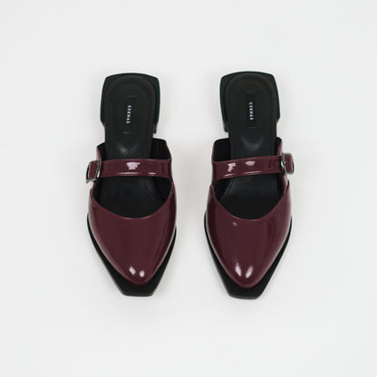 Chelsea Maroon Mules