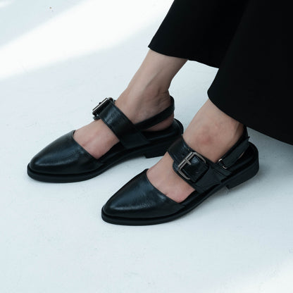 New Poppy Black Sandal