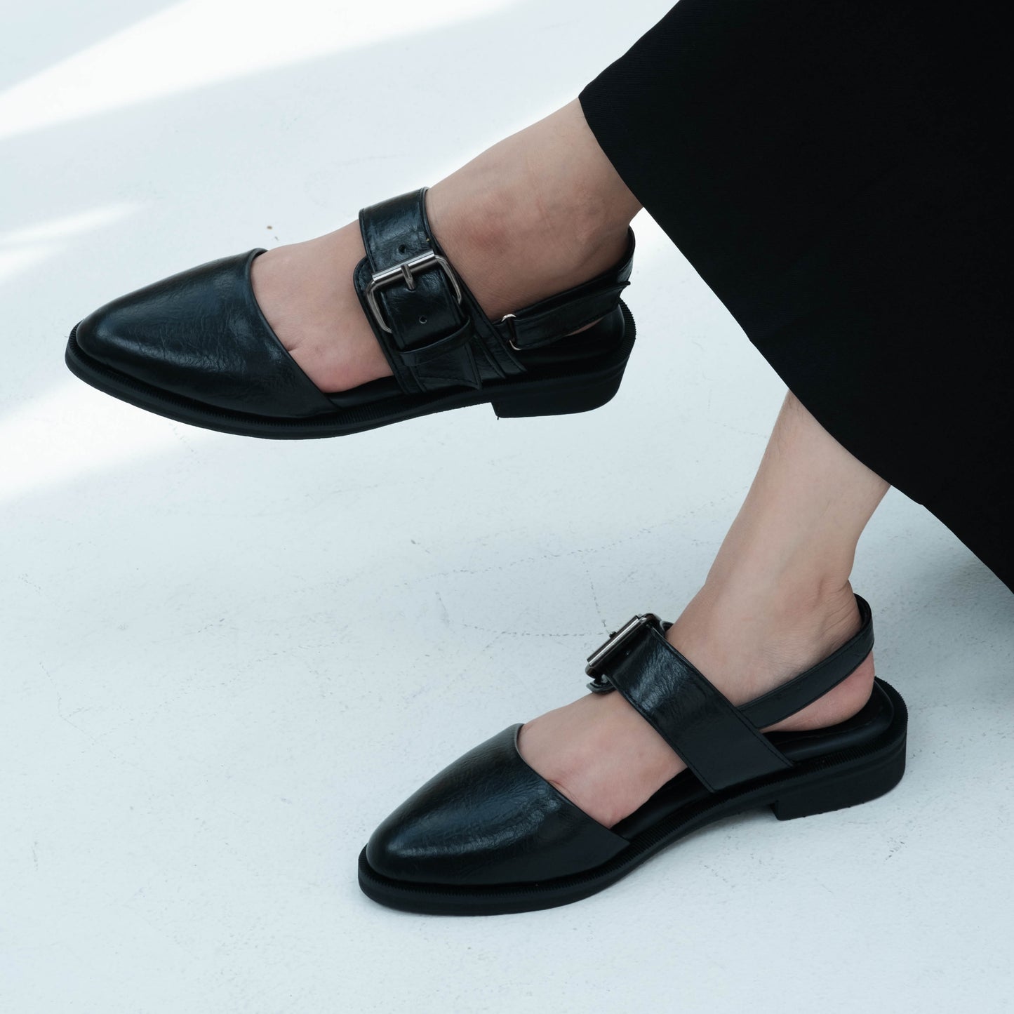 New Poppy Black Sandal