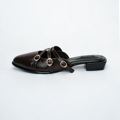 Leora Brown Mules