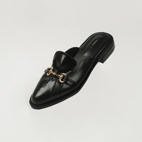 Raquel Black Mules - URBAN GRACE Series