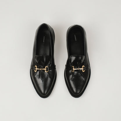 Richelle Black Loafers - URBAN GRACE Series