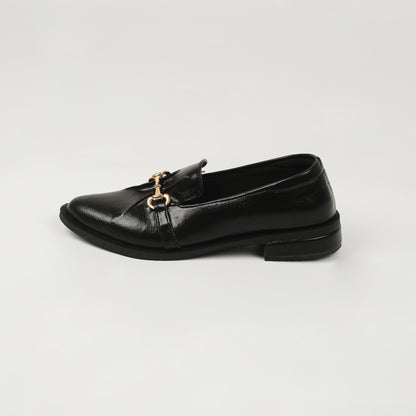 Richelle Black Loafers - URBAN GRACE Series