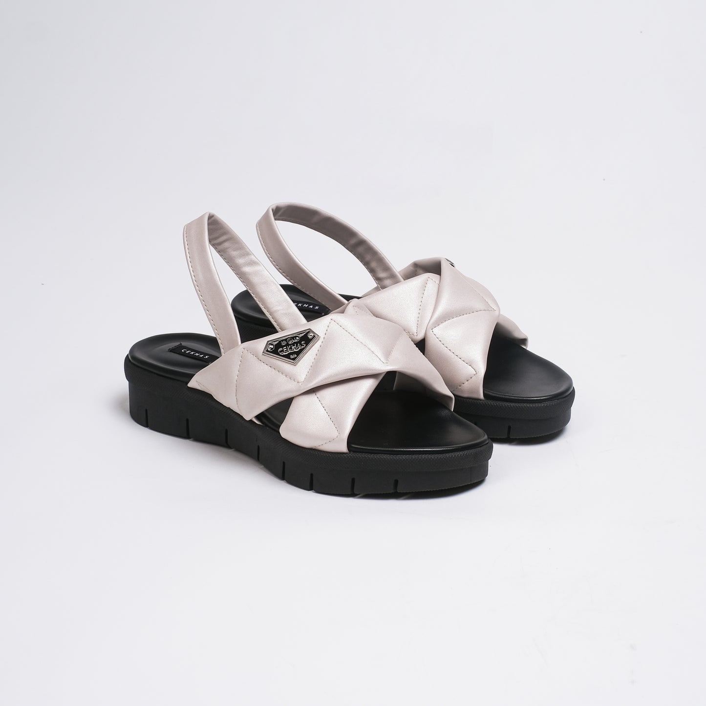 Xema Silver Sandal