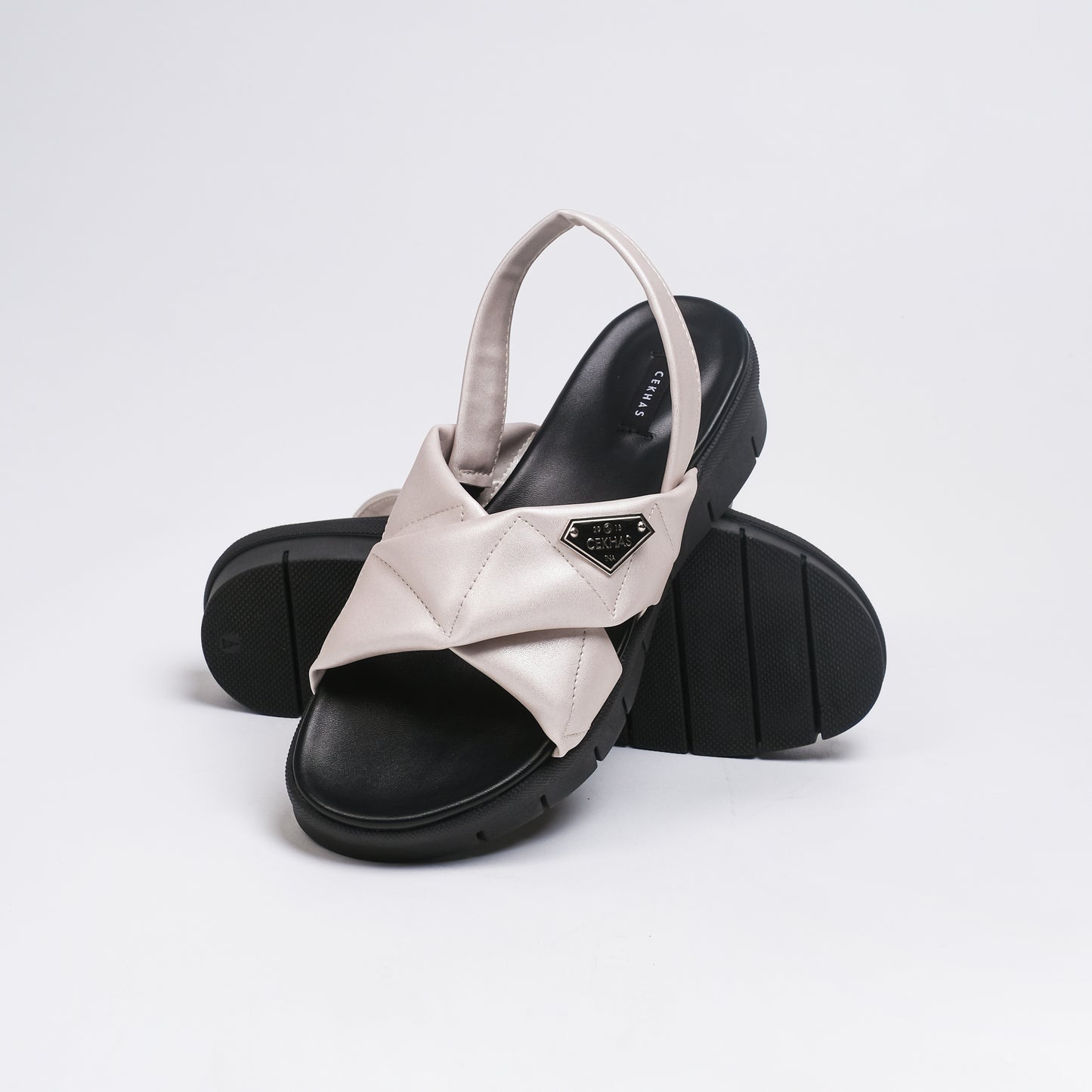 Xema Silver Sandal