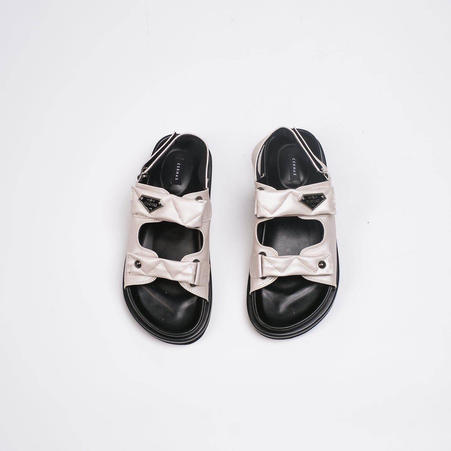 Lauryl Silver Sandal