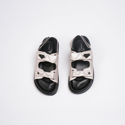 Lauryl Silver Sandal