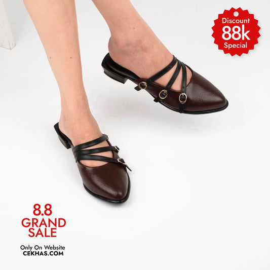 Leora Wood Mules - Urban Grace II