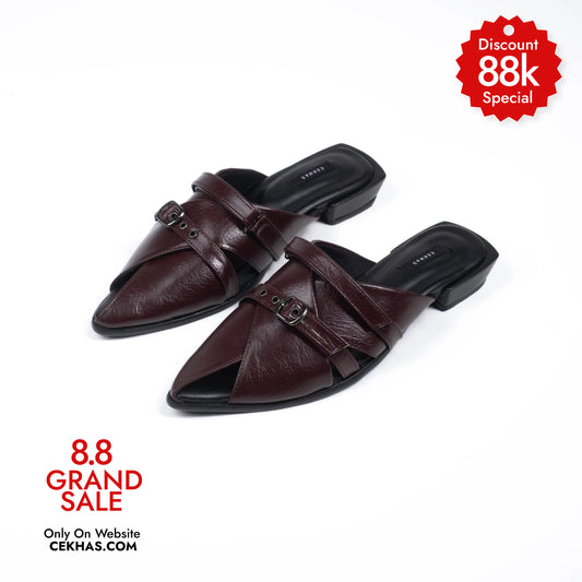 Emilia Wood Mules - URBAN GRACE Series